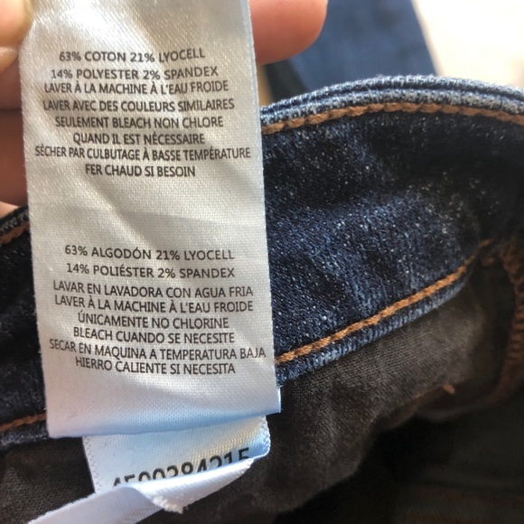 Joe’s Jeans Cuffed Straight Leg Cropped Dark Jean - Picture 10 of 10